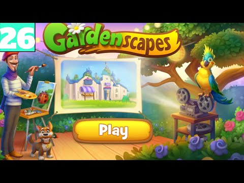 GARDENSCAPES ⭐ Gameplay Walkthrough ⚡#26
