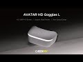 FPV-окуляри для квадрокоптерів CADDXFPV Walksnail Avatar HD Goggles 4.5" L 5.8G 8CH 4 км