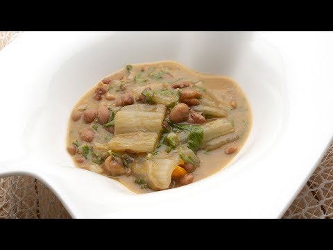 Alubias pintas con acelgas e hinojo - Karlos Arguiñano en tu cocina
