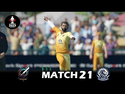 Quantum Strikers v Warne Warriors - Match 21 | PGE T20 League 2023 | Seddon Park (Hamilton)