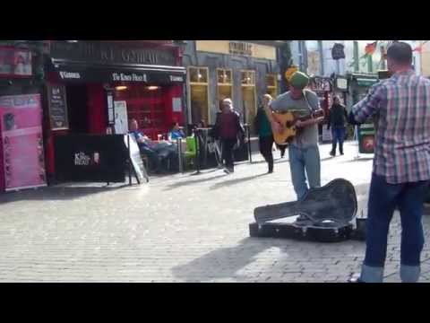 BEST EVER STREET BUSKER IN GALWAY IRELAND