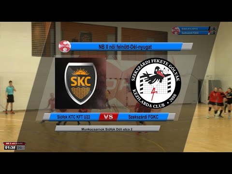 Siófok KTC KFT U22 - Szekszárdi FGKC NB II női felnőtt-Dél-nyugat