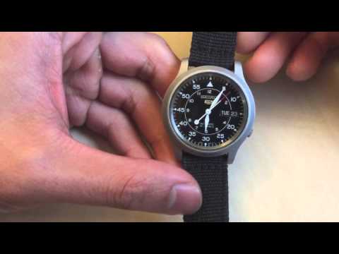 How to Hack Your Seiko SNK809 Watch/7S26 Movement