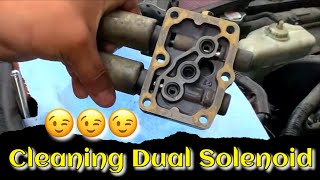 How to Clean or Replace Transmission Dual Solenoid Shift Jerks Honda Accord Acura Odyssey 2003-07