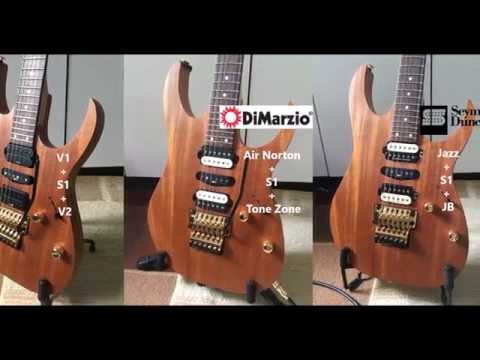 Pickup Upgrade Shootout - Ibanez vs Dimarzio vs Seymour Duncan