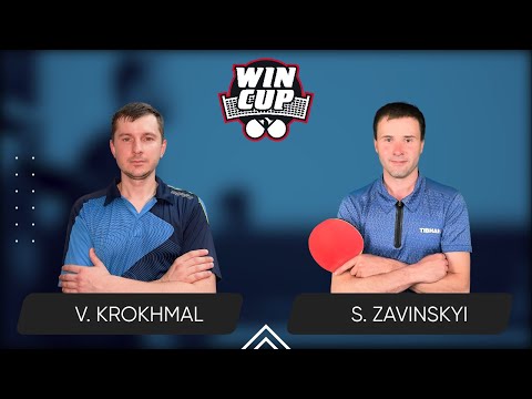09:00 Vitalii Krokhmal - Serhii Zavinskyi West 1 WIN CUP 13.06.2024 | Table Tennis WINCUP