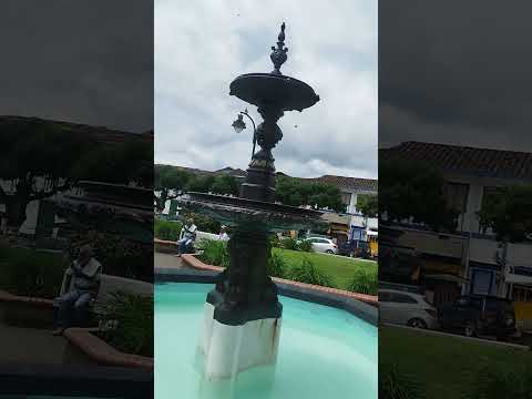 Parque principal de MarsellaLa - Risaralda.#rutadeleje #marsella