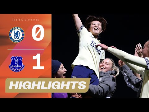 😱 Toffees End Chelsea's 34-Game Unbeaten Run! | Chelsea v Everton Highlights | Barclays WSL 2025-26