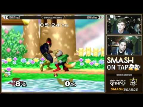 SOT #50 - EMG Sauc3 (Fox) vs EMG n0ne (Falcon) - SSBM WQF