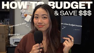 How to SAVE MONEY in your 20s | budgeting tips, multiple income streams, & paying taxes 💰