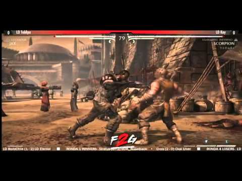 Grand Finals LD Toblipa (Jax) Vs LD Kay (Scorpion) 12° Drinks & Fight Tournament Series #MKX