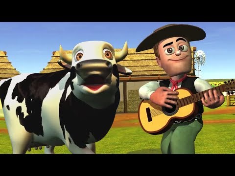 A Vaca Maru | A Fazenda do Zenon 2 | Rimas portuguesas | crianças canções | 3D Nursery Rhymes