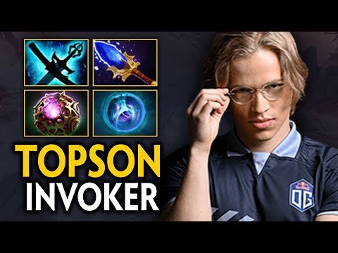 WHEN TOPSON INVOKER TURN ON GOD MODE | INSANE YASHA KAYA BUILD | Dota 2 Invoker