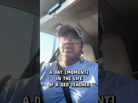 I love when I run into my students  so we can encourage them to finish. #TEACHER #GED #student #FYP