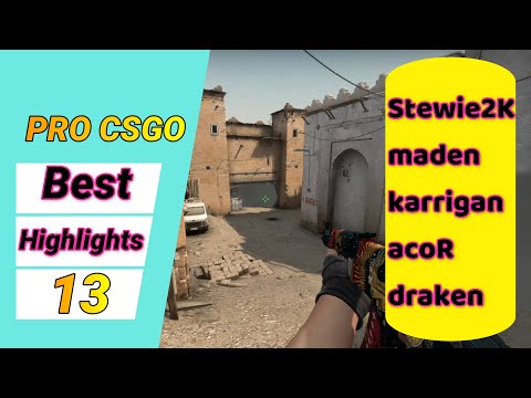 CSGO-Best Highlights 13 (maden,Stewie2K,draken,karrigan,acoR)