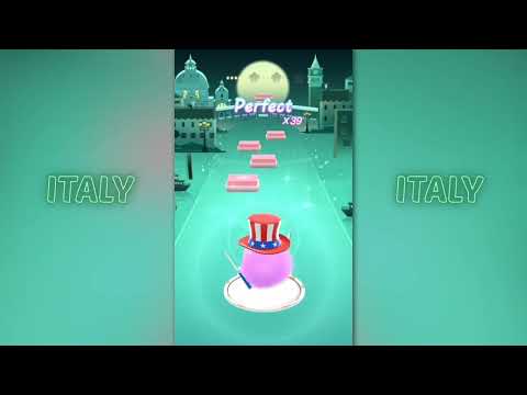 Fluffy Ball: Music Hop Game Video