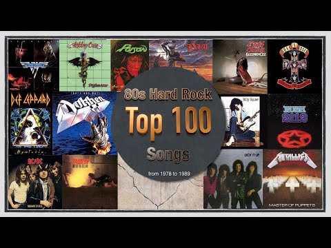 Top 100 80's Hard Rock Songs