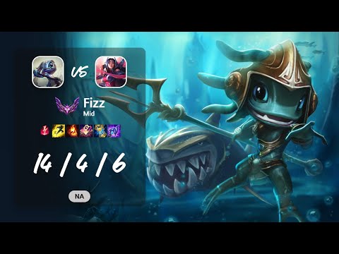 Fizz Mid vs Irelia - NA Master Patch 13.8
