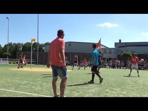 Doelpunten Oranje Wit 1 -  HKC 1 (11 juni 2022)