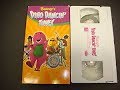 Barney S Dino Dancin Tunes 2004 Hit Entertainment VHS Rip THE REAL DEAL Last Video Of 2017