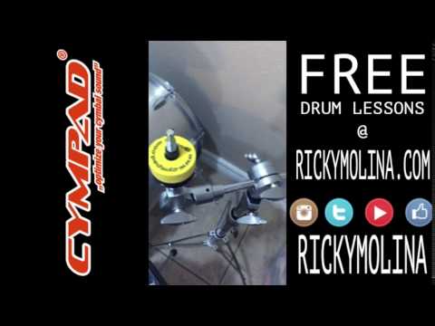 Cympad - How to use Cympads on a Yamaha Cymbal Stands