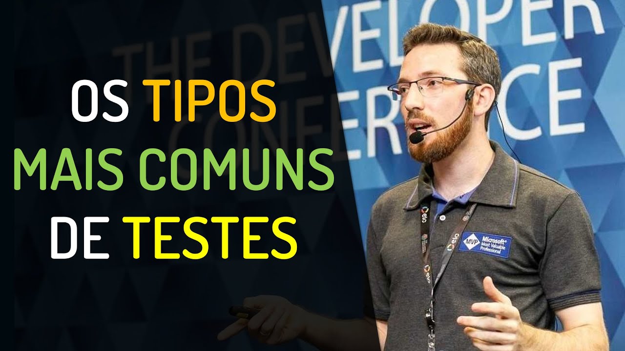 Quais são os tipos mais comuns de testes de software?