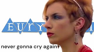 EURYTHMICS   NEVER GONNA CRY AGAIN 1981 (1080P)