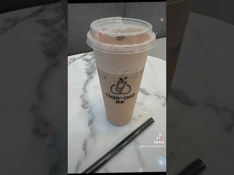 Royal Ceylon Milk tea || Tiramisu foam || Tian-cha #shorts