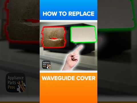 How to Replace a Burnt Waveguide Cover Safely!