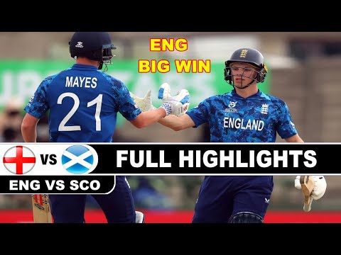 FULL HIGHLIGHTS | ENGLAND VS SCOTLAND ICC U9 WORLD CUP 2026 MATCH HIGHLIGHTS | ENG VS SCO HIGHLIGHTS