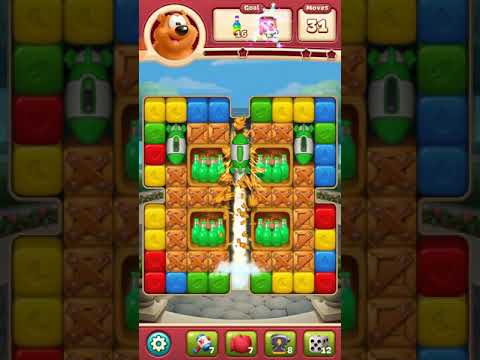 Toon blast 3952 no boosters 3 stars