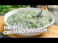 Best CREAMED SPINACH – a Perfect SIDE DISH to Meat or Fish. Recipe by Always Yummy!