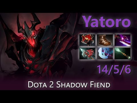"Yatoro" 14/5/6 | Dota 2 Shadow Fiend highlights