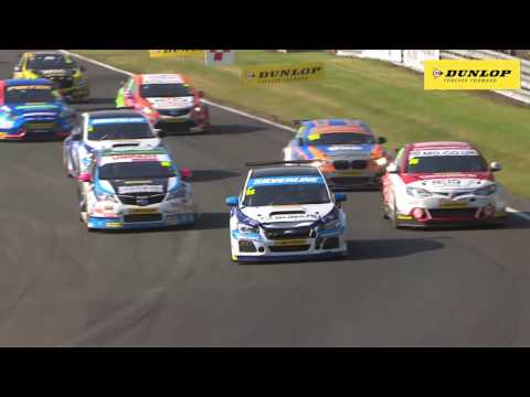 BTCC 2016 Rounds 10,11,12 | Highlights from Oulton Park | Dunlop