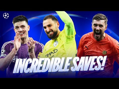 TOP Champions League Saves From Matchday 8!