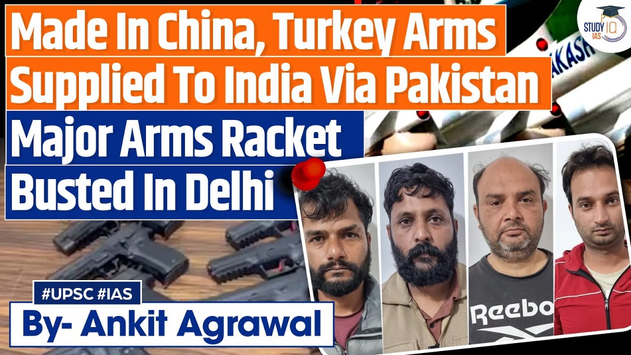 Major Arms Racket Busted In Delhi | Explosives found in Uttarakhand | Ankit Agrawal Study IQ
