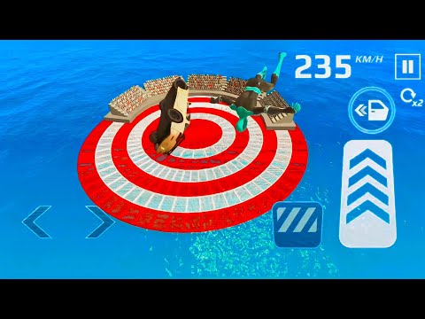 GT Car Stunt Master 3D - Mega Ramp Racing Car Mode #1 - Android Gameplay