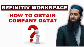 Introduction to Refinitiv Eikon Workspace | How to Obtain Company Data for Research | ESG Tutorial