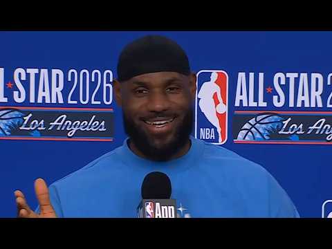 LeBron James Press Conference at NBA All Star 2026
