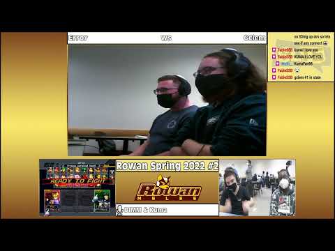 Rowan Spring 2022 #2: Error (Marth) Vs. Gclem (Fox) - WS