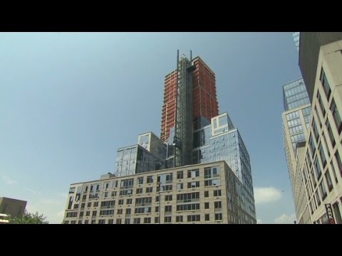 Not rich? You must use the 'poor door'.