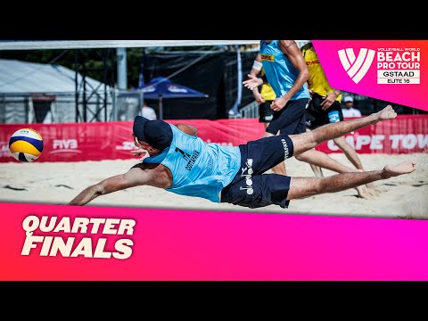 Seidl, R. / Waller vs. Nicolai / Cottafava - Quarter Final Highlights Cape Town 2022 #BeachProTour