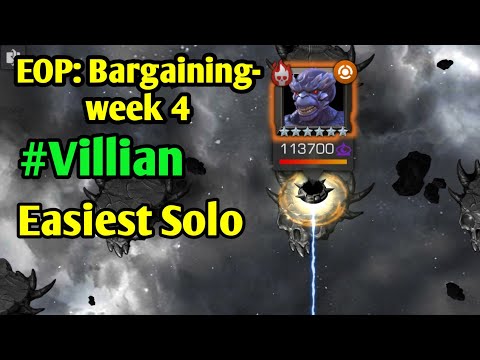 EOP: Bargaining week#4 #Villian Easiest Solo.