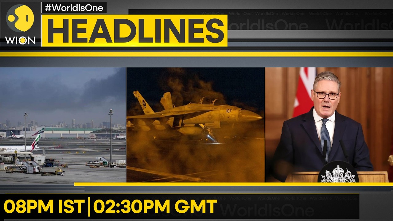 Israel-Iran War | UAE: Iran Fired 7 Missiles, 131 Drones | WION HEADLINES