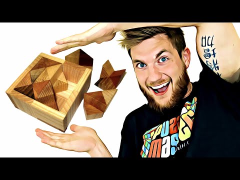 Cuboid 1 with tray a wood puzzle from Vinco - Review