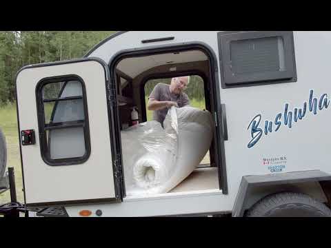 Das Camper-Matratzen-Upgrade im Mini Wohnwagen