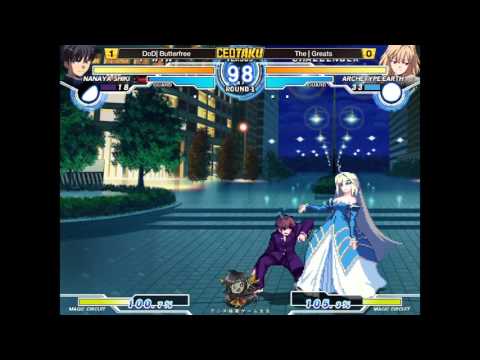 CEOtaku 2015 Melty Blood Actress Again Current Code Top 8 Butterfree vs Greats
