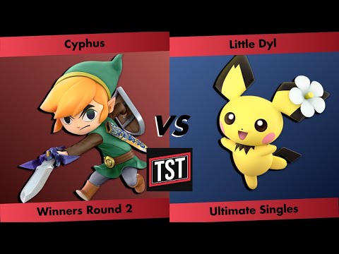TST #33 Winners Round 2 - Cyphus (Toon Link) Vs. Little Dyl (Pichu) Smash Ultimate - SSBU