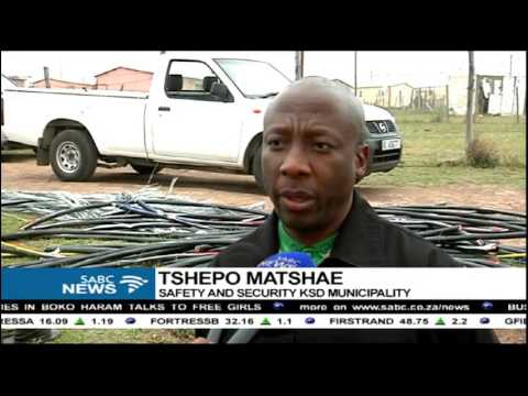 Four men arrested for cable theft at Bhongweni Township