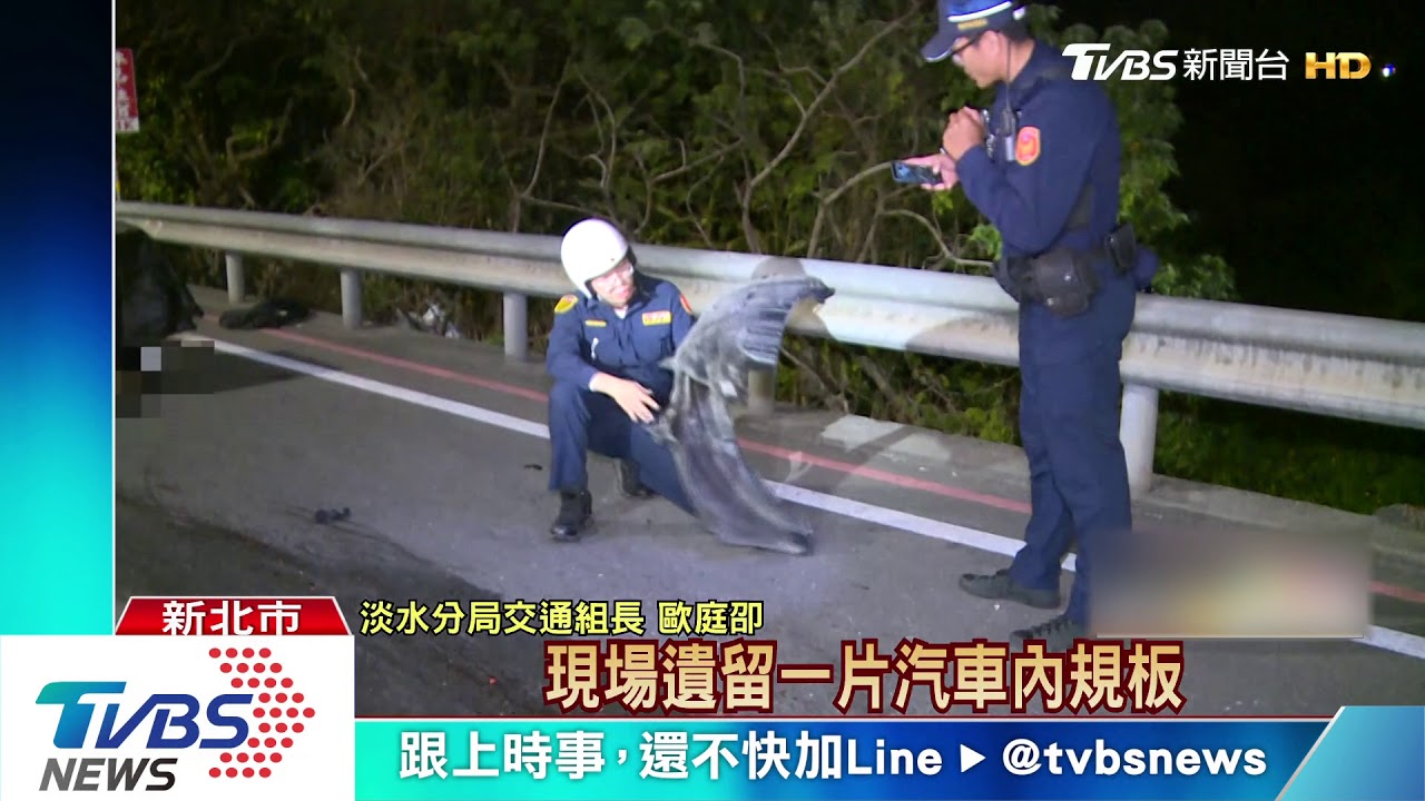 女騎士摔車 後車輾斃!警7小時逮肇逃駕駛
